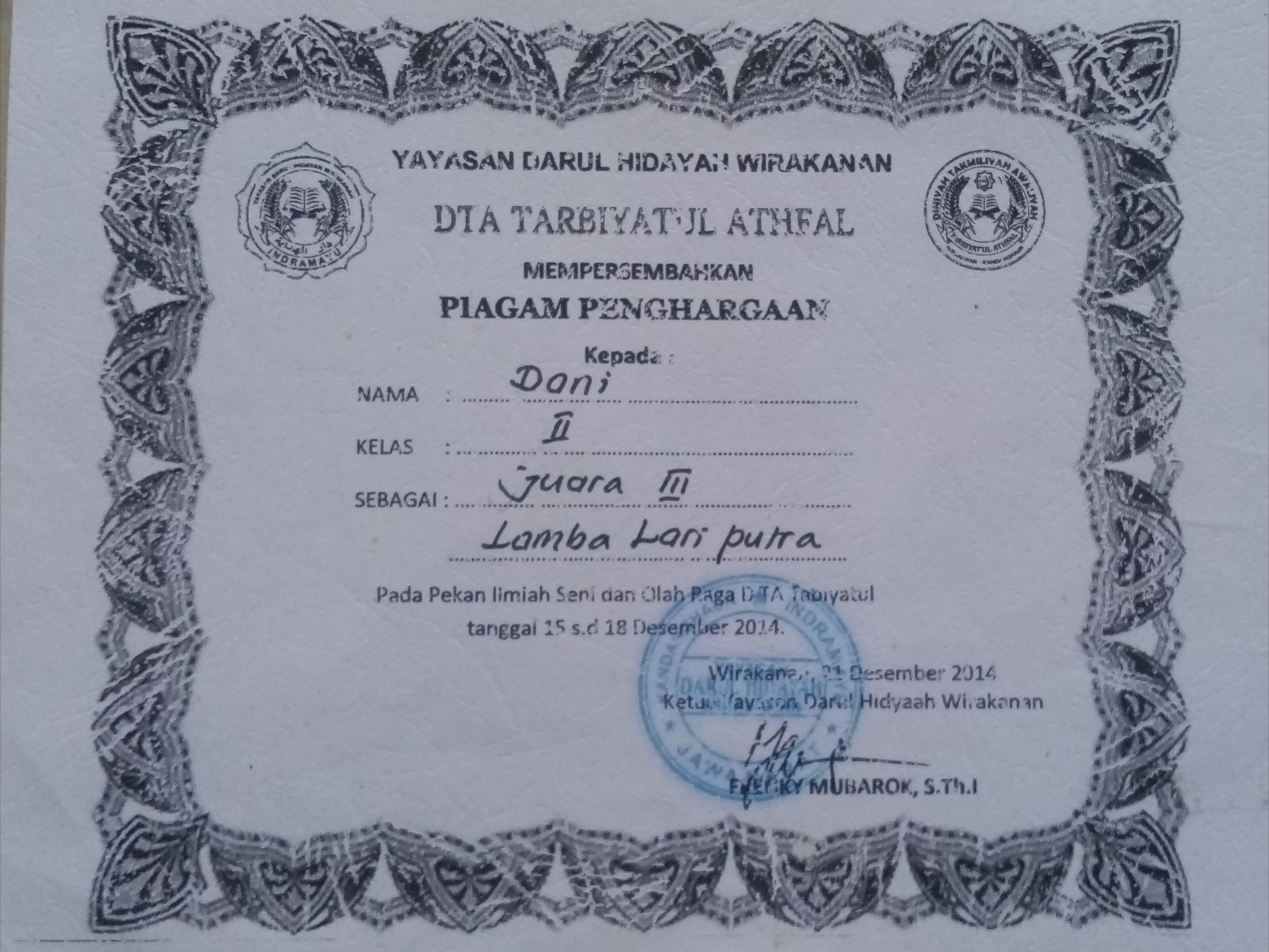 award