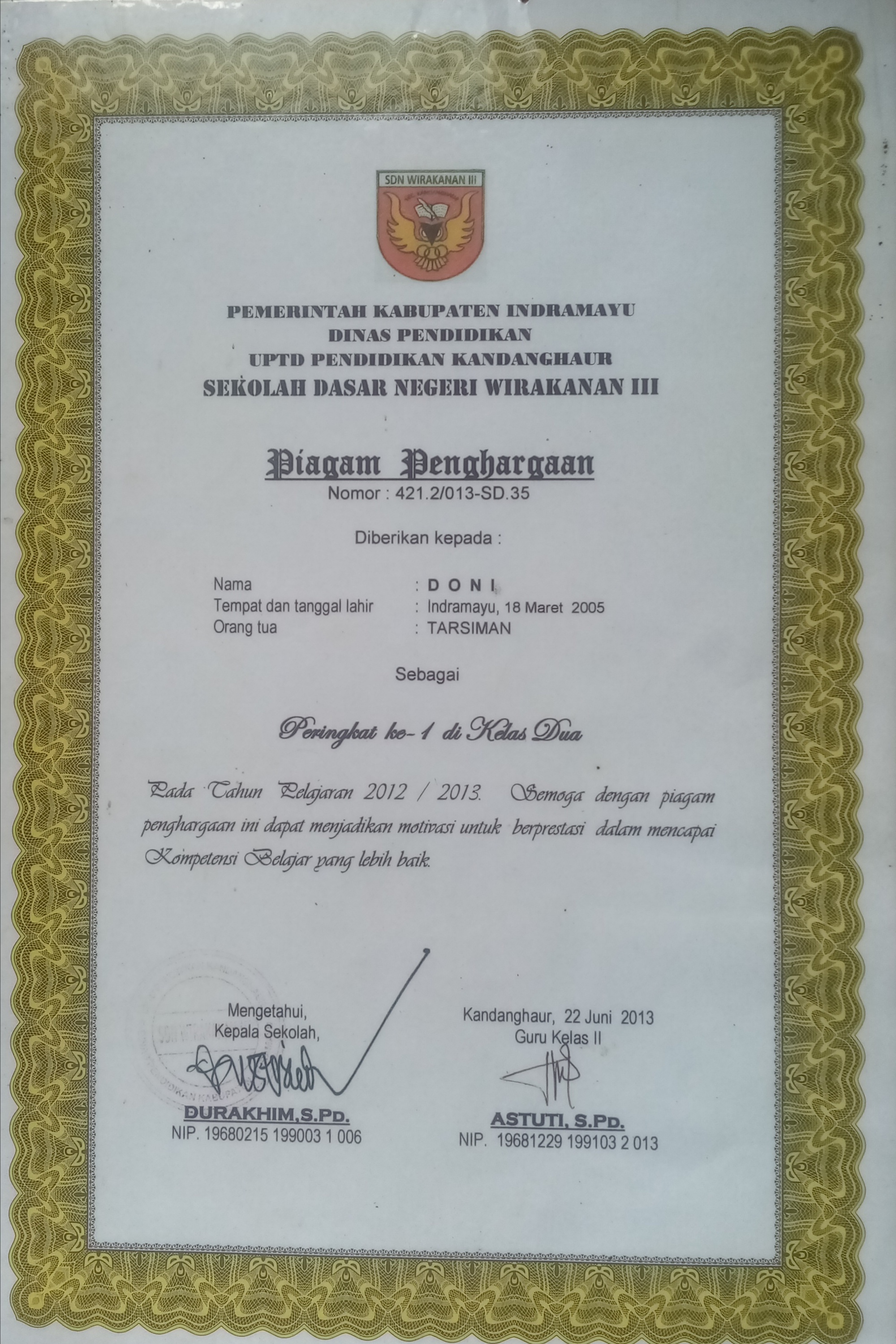 award