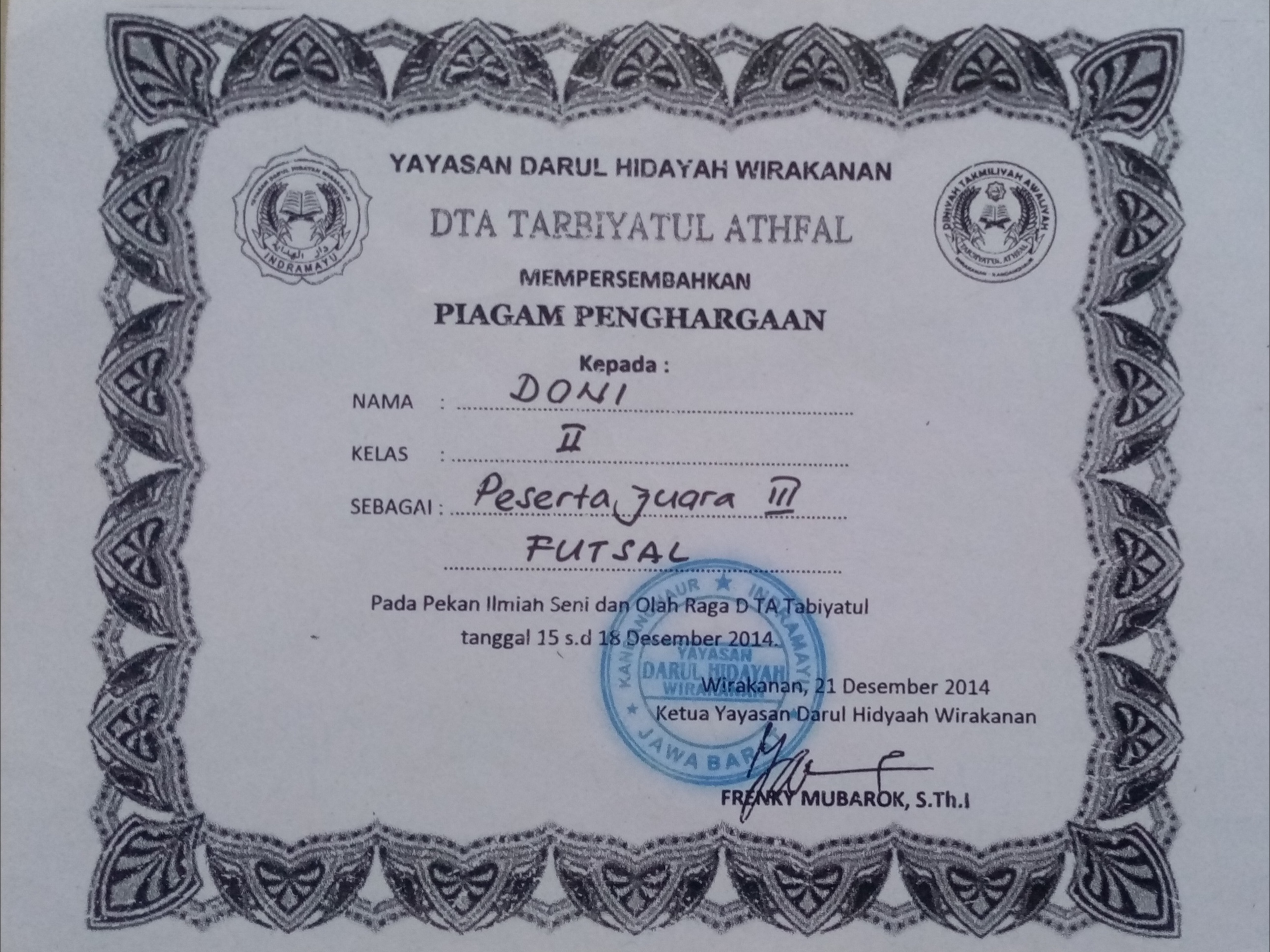award