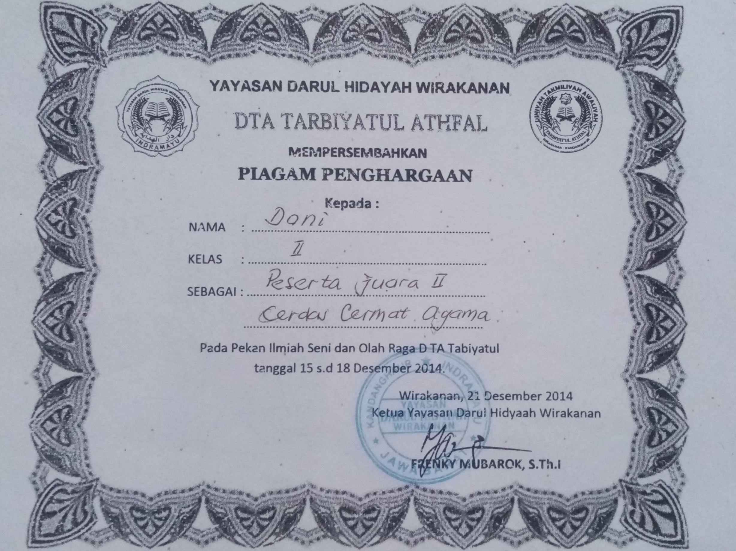award